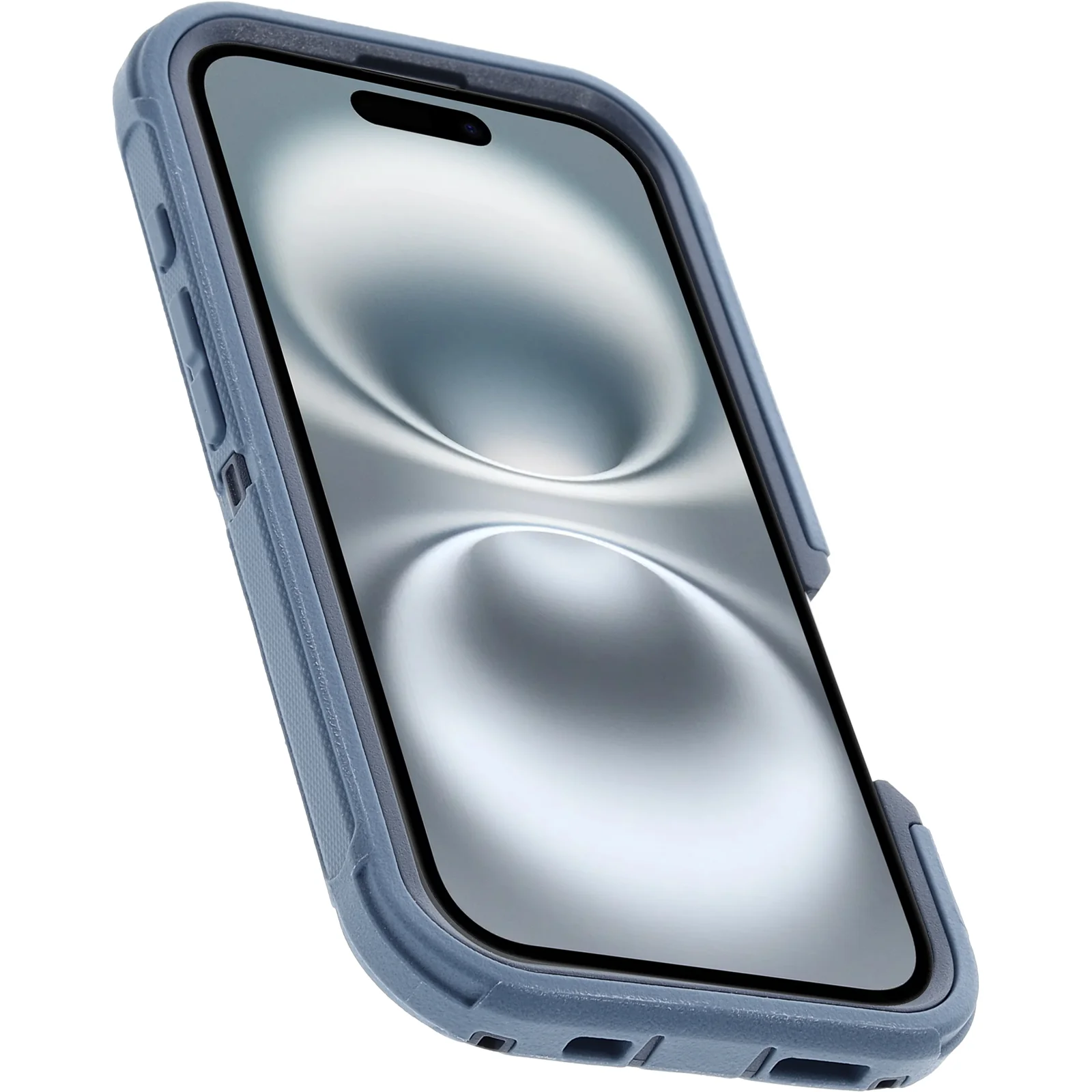 OtterBox Defender with MagSafe for iPhone 16 Standard 6.1 Case - Baby Blue Jeans - Image 6