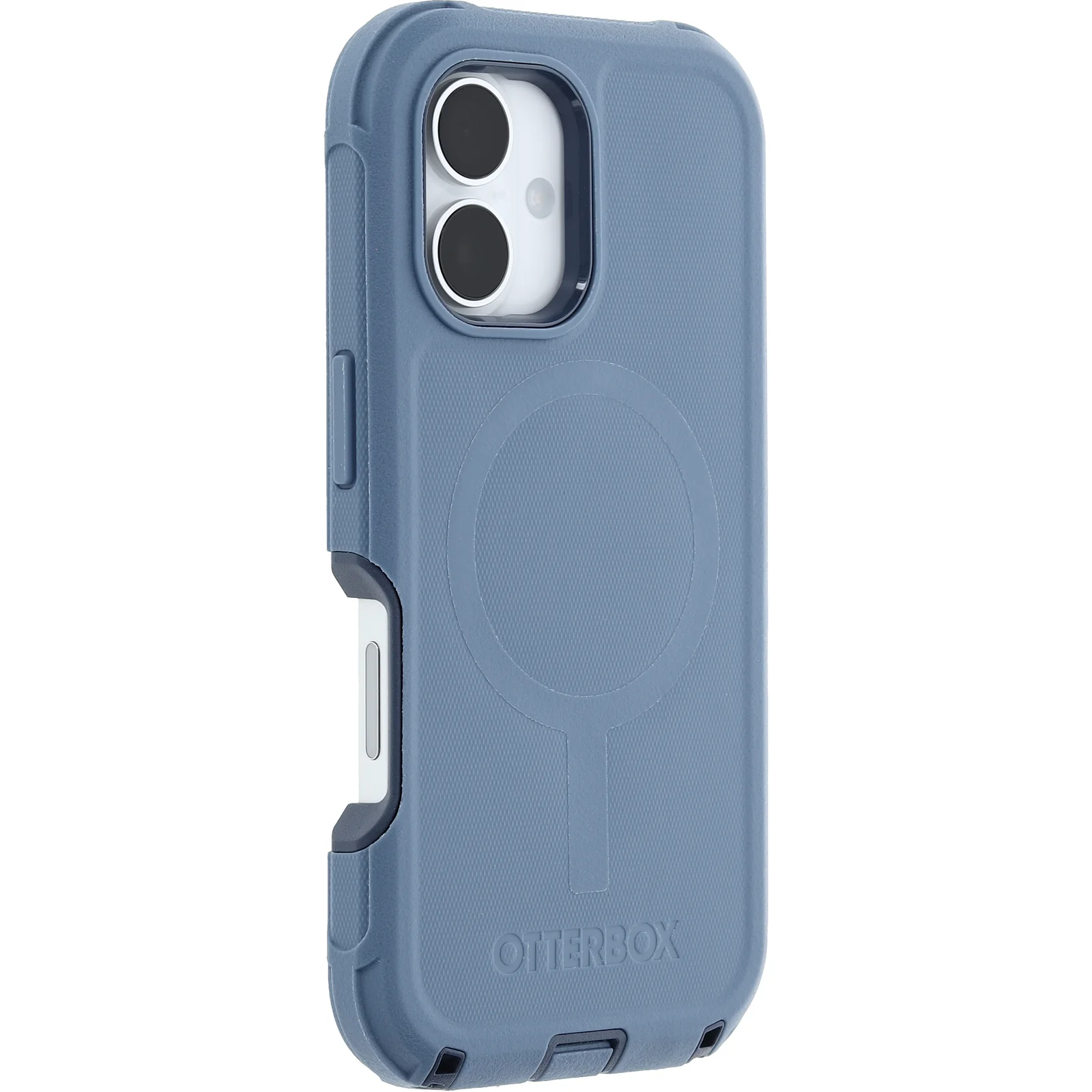 OtterBox Defender with MagSafe for iPhone 16 Standard 6.1 Case - Baby Blue Jeans - Image 8
