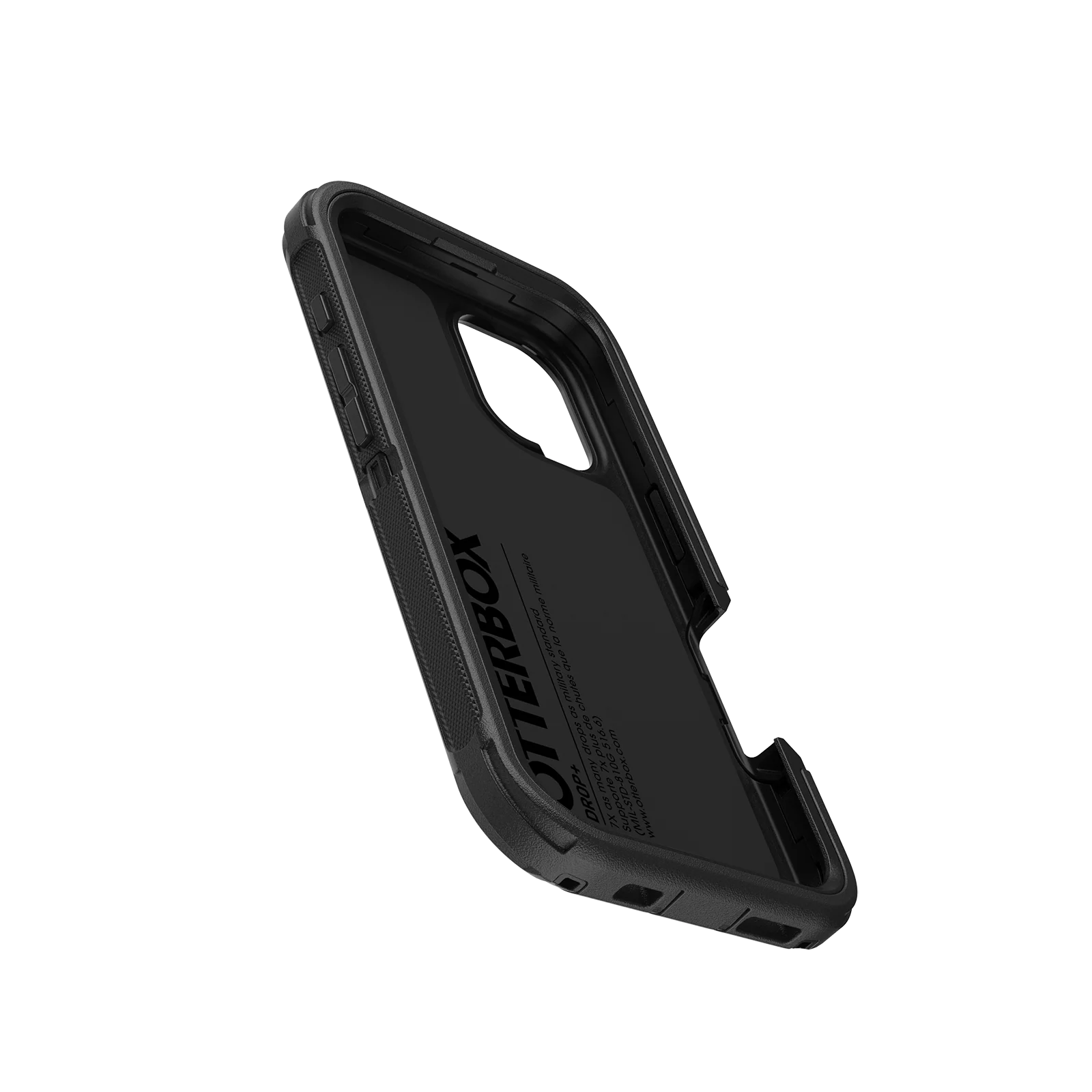 OtterBox Defender with MagSafe for iPhone 16 Standard 6.1 Case - Black - Image 3