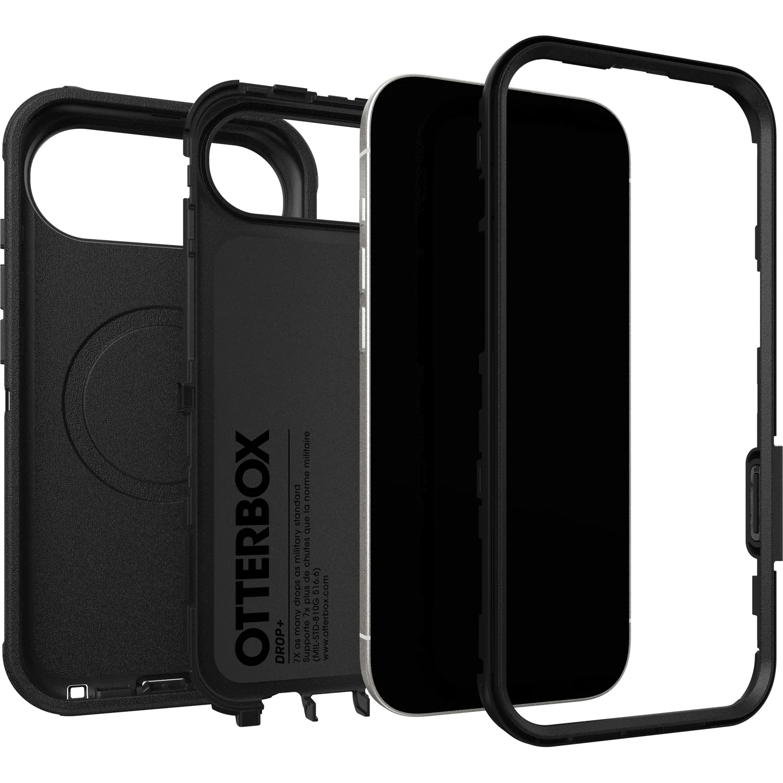 OtterBox Defender Pro MagSafe Case & Camera Control Button iPhone 17 Air – Black - Image 5
