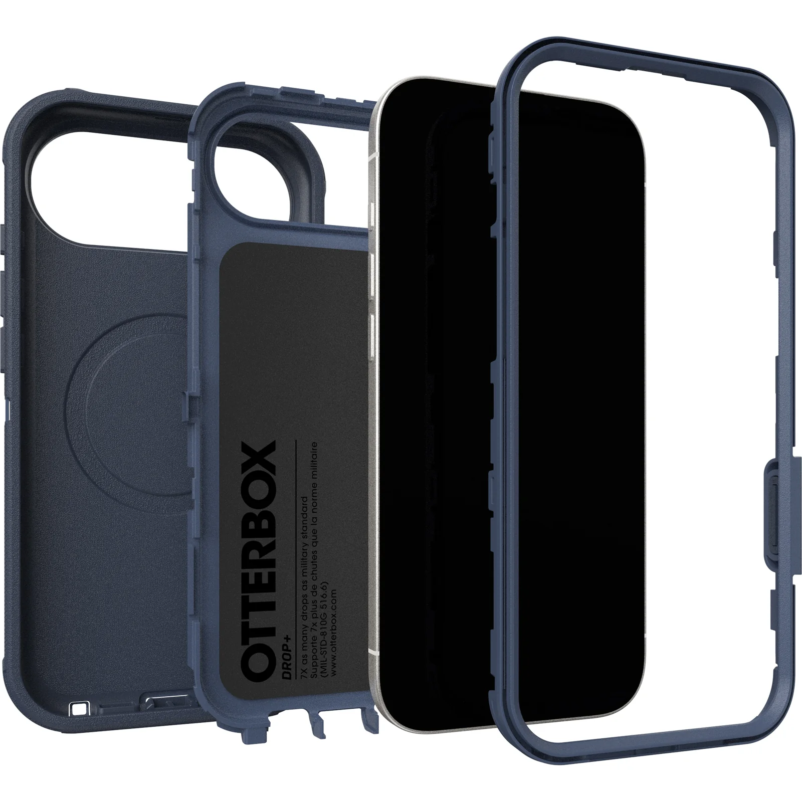 OtterBox Defender Pro MagSafe Case & Camera Control Button iPhone 17 Air – Riverside Blue - Image 5