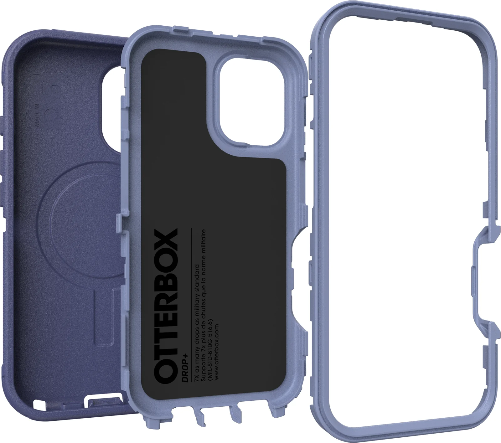 OtterBox Defender with MagSafe for iPhone 16 Pro Max 6.9" Case - Denver Dusk Purple - Image 4