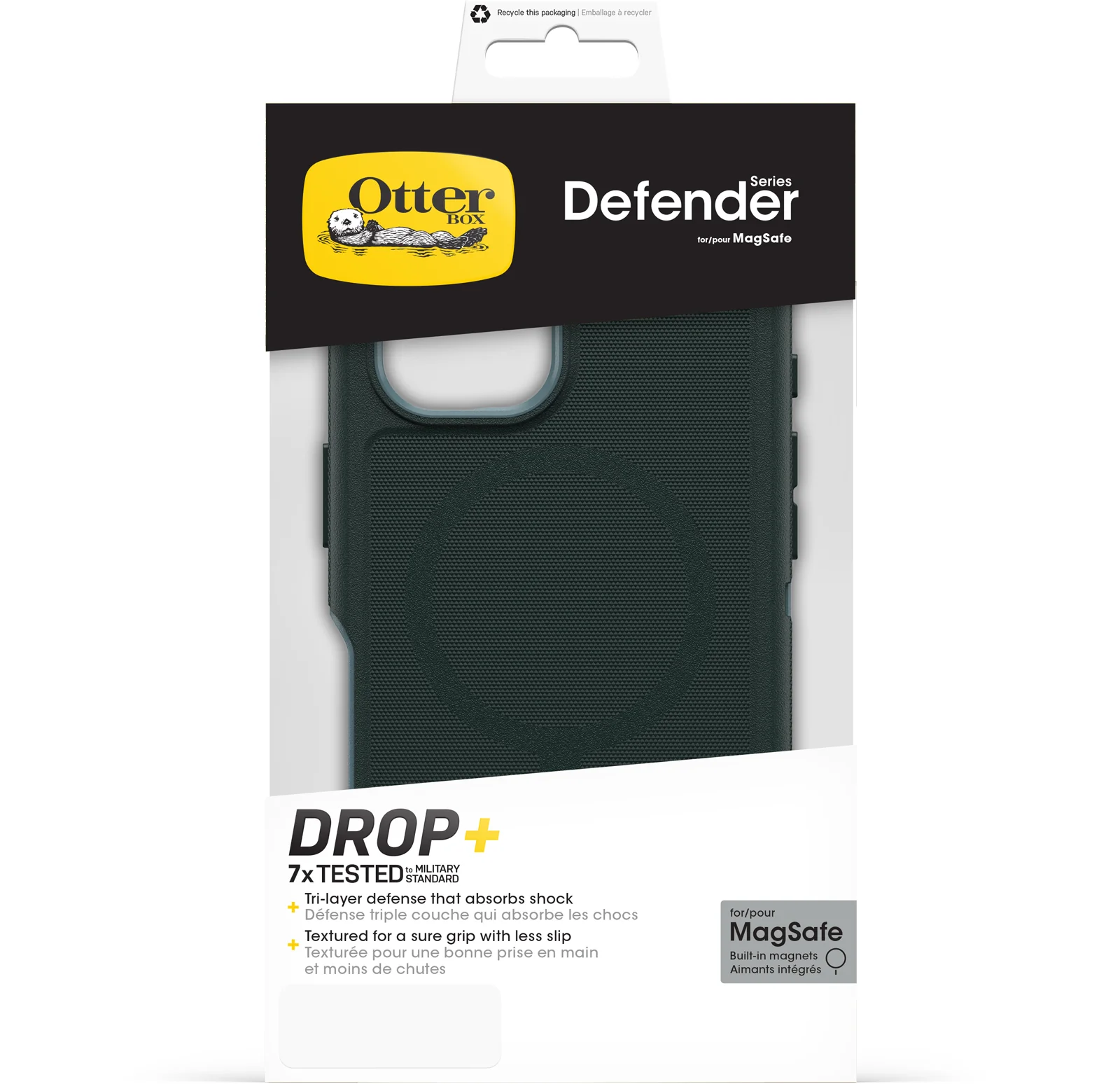 OtterBox Defender with MagSafe for iPhone 16 Pro Max 6.9" Case - Sagebrush Green - Image 6