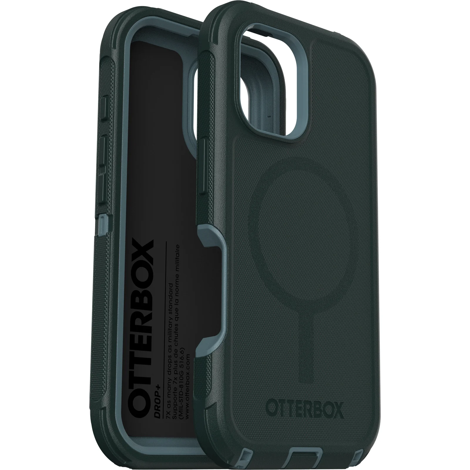 OtterBox Defender with MagSafe for iPhone 16 Standard 6.1 Case - Sagebrush Green - Image 2