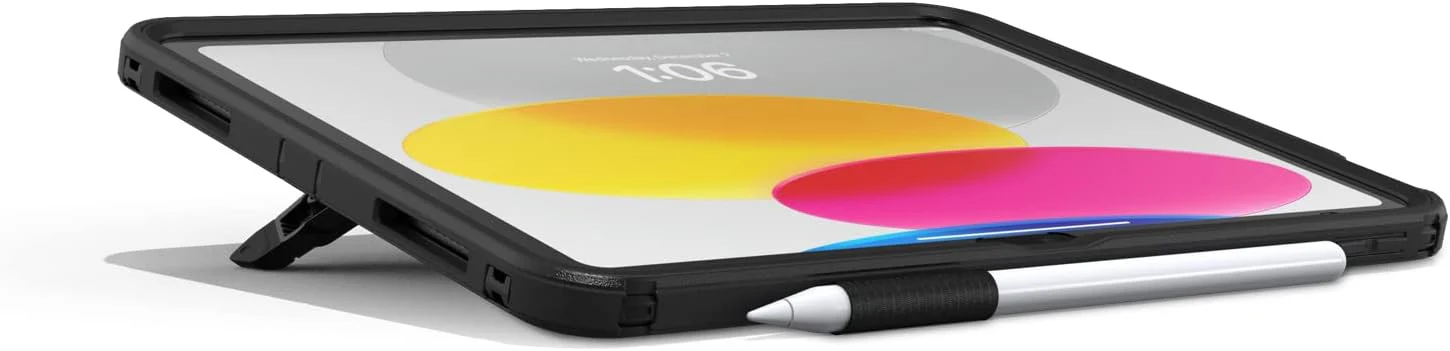 OtterBox Defender with Screen Protector, Kickstand, Asset Tagging for iPad 10th 11th A16 10.9" - Black (Pro-Pack) - Image 2
