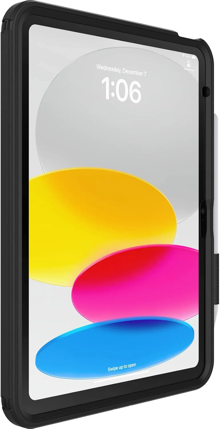 OtterBox Defender with Screen Protector, Kickstand, Asset Tagging for iPad 10th 11th A16 10.9" - Black (Pro-Pack) - Image 3