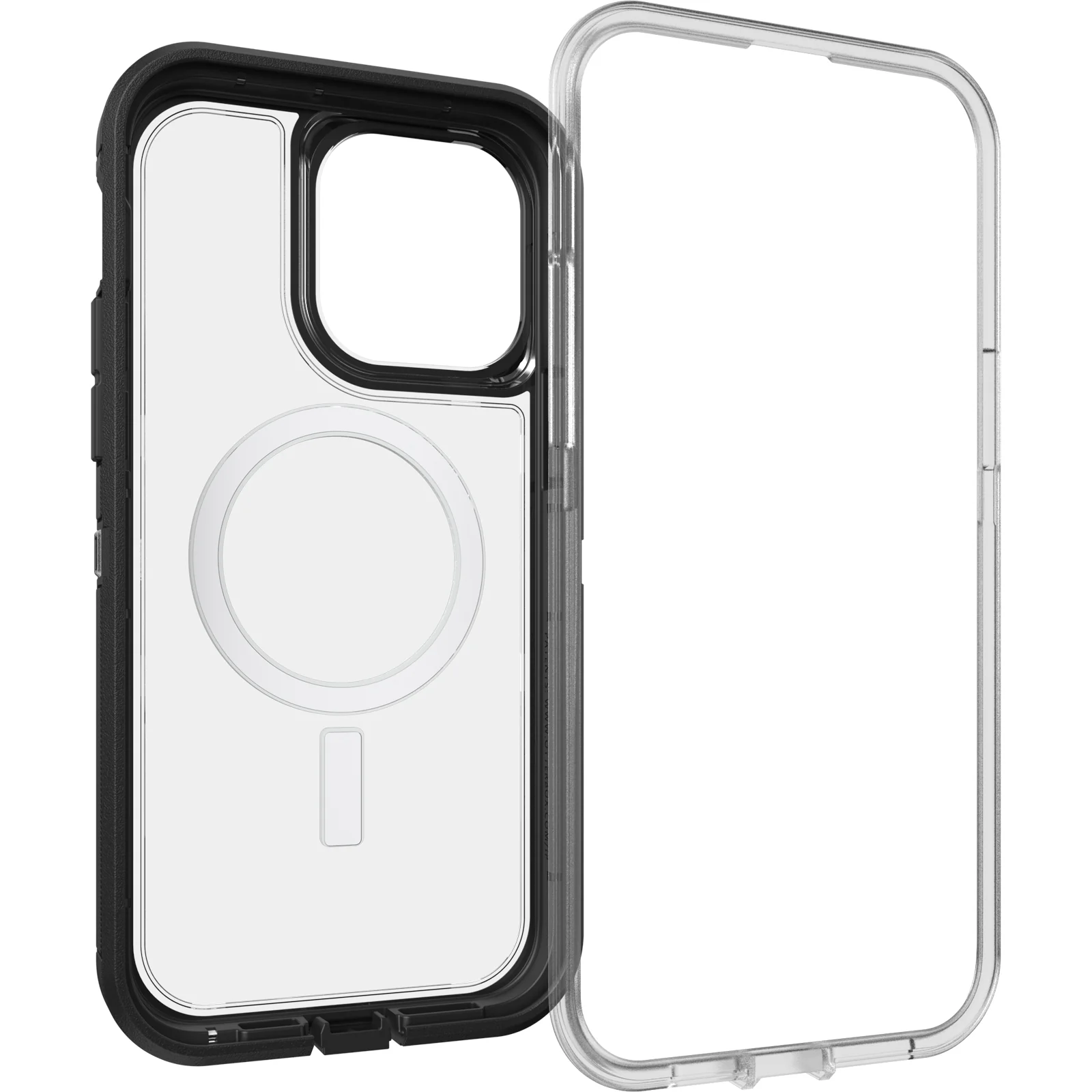 Otterbox Defender XT Clear MagSafe iPhone 14 /13 Standard 6.1 Clear Black - Image 3