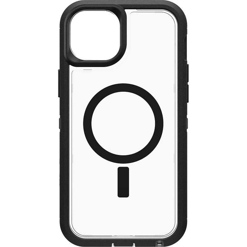 OtterBox Defender XT Clear MagSafe iPhone 15 Plus & 14 Plus 6.7 Case Clear/Black - Image 2
