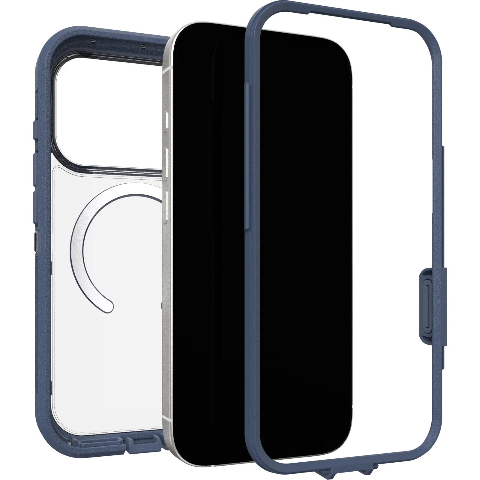 OtterBox Defender XT Pro Rugged MagSafe Case & Camera Control Button iPhone 17 Pro – Storm Blue - Image 5