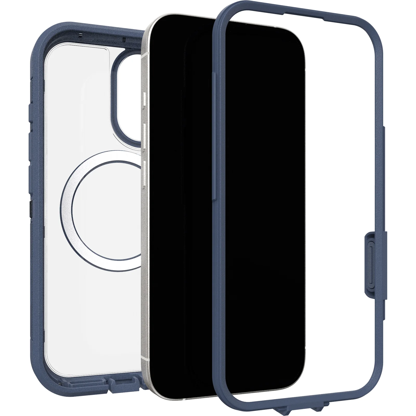 OtterBox Defender XT Pro Rugged MagSafe Case & Camera Control Button iPhone 17 Standard – Storm Blue - Image 5