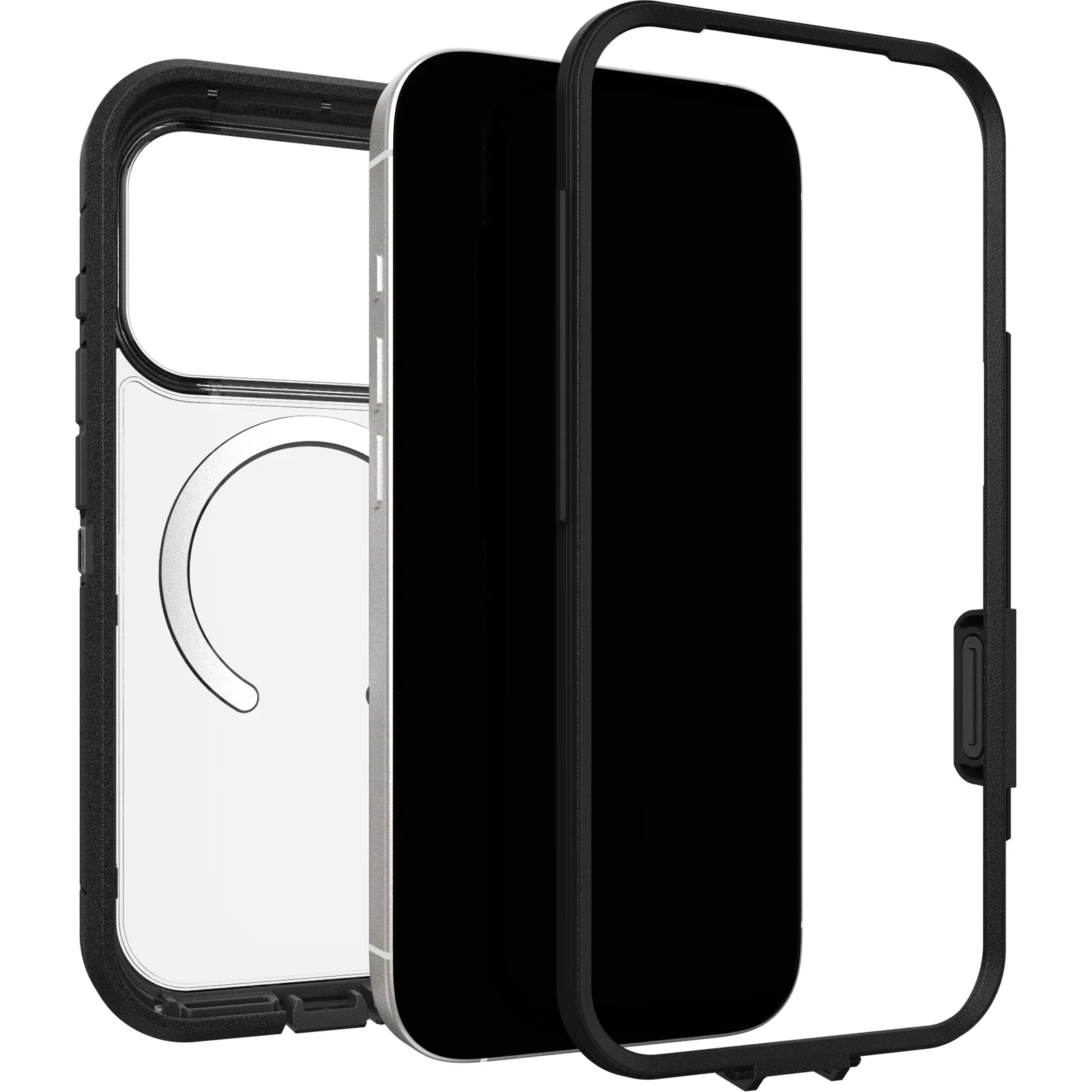 OtterBox Defender XT Pro Rugged MagSafe Case & Camera Control Button iPhone 17 Pro – Clear / Black - Image 5
