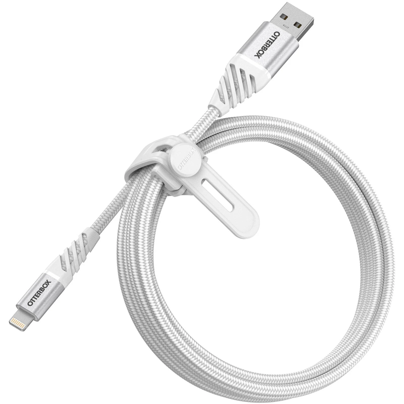Otterbox Durable Premium Cable USB A to Lightning 2M - White - Image 2