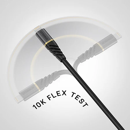 Otterbox Fast Charge Premium Cable USB-C to USB-C 1M - Black - Image 3