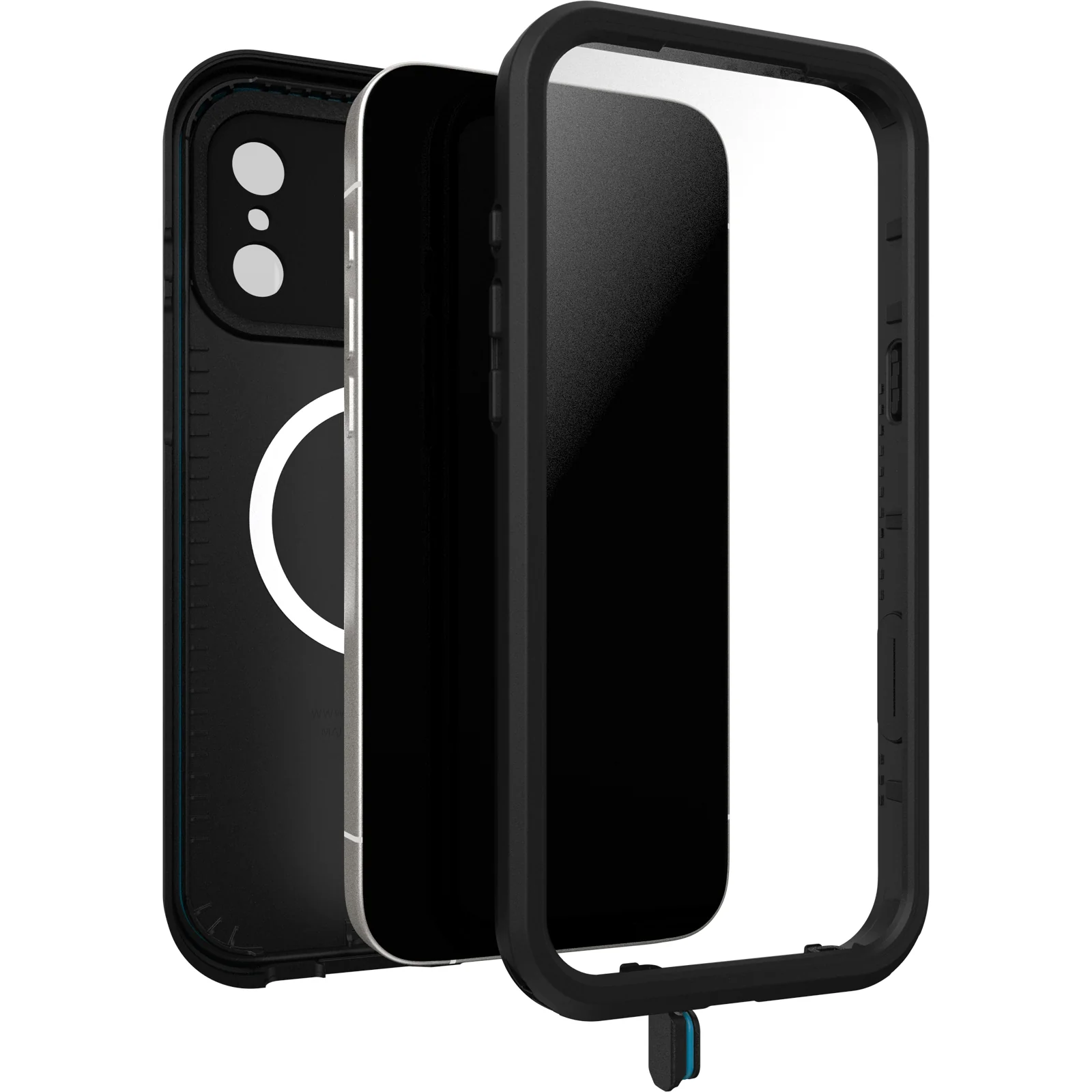 OtterBox FRE MagSafe Waterproof Case & Camera Control Button iPhone 17 Pro Max – Black - Image 4