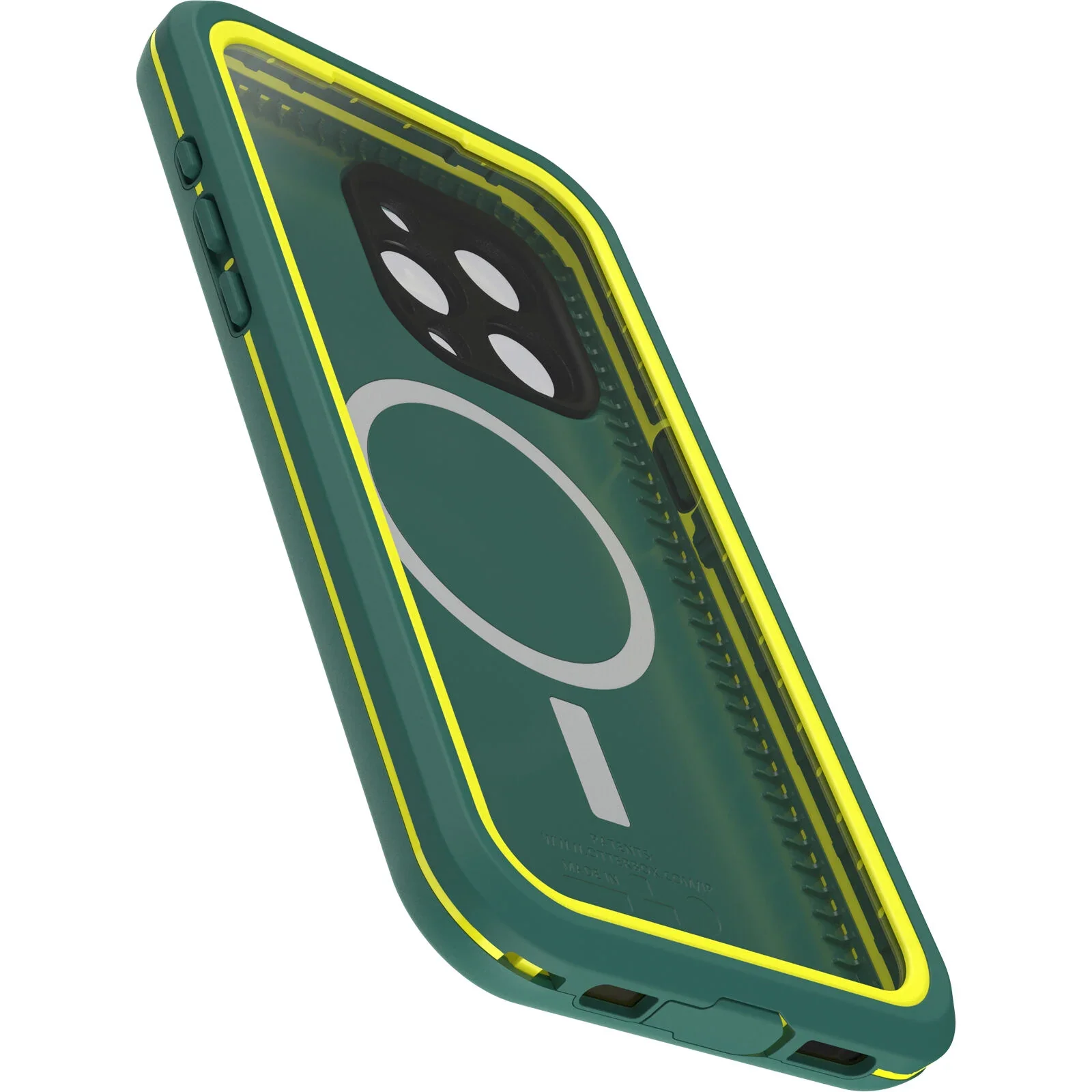 OtterBox Fre with MagSafe iPhone 15 Pro Max 6.7 Case - Pine Green - Image 2