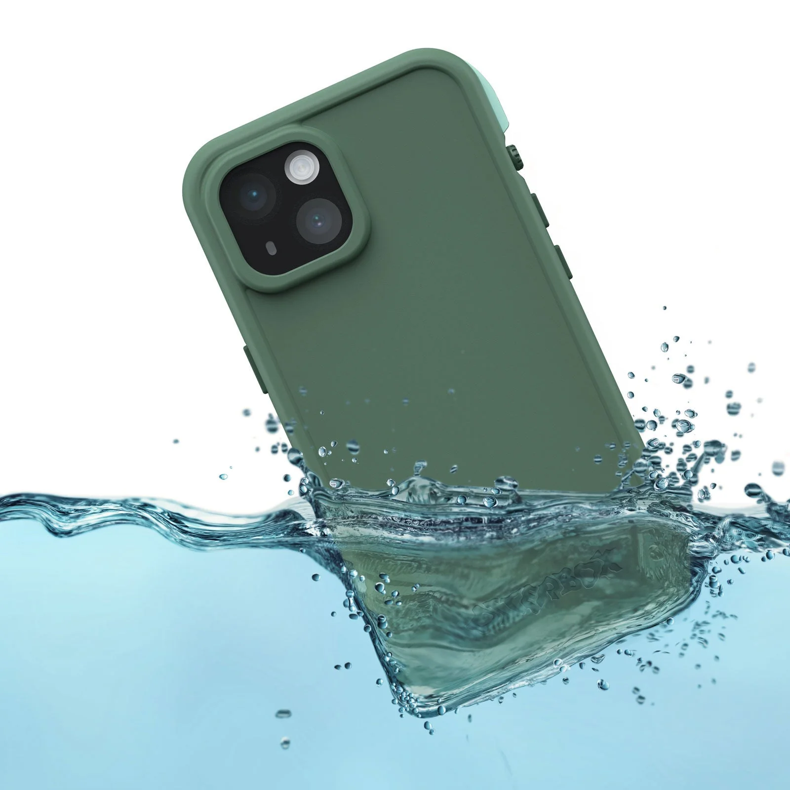 Otterbox FRE Waterproof Case for iPhone 14 Plus - Dauntless Green - Image 2