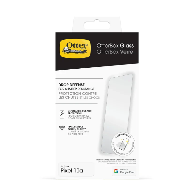 Otterbox Glass Screen Protector for Pixel 10a - Clear - Image 4
