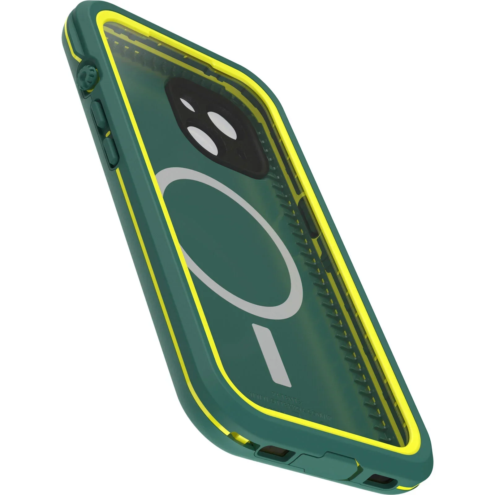 Otterbox (Lifeproof) FRE MagSafe Waterproof Case for iPhone 15 Plus - Pine Green - Image 2