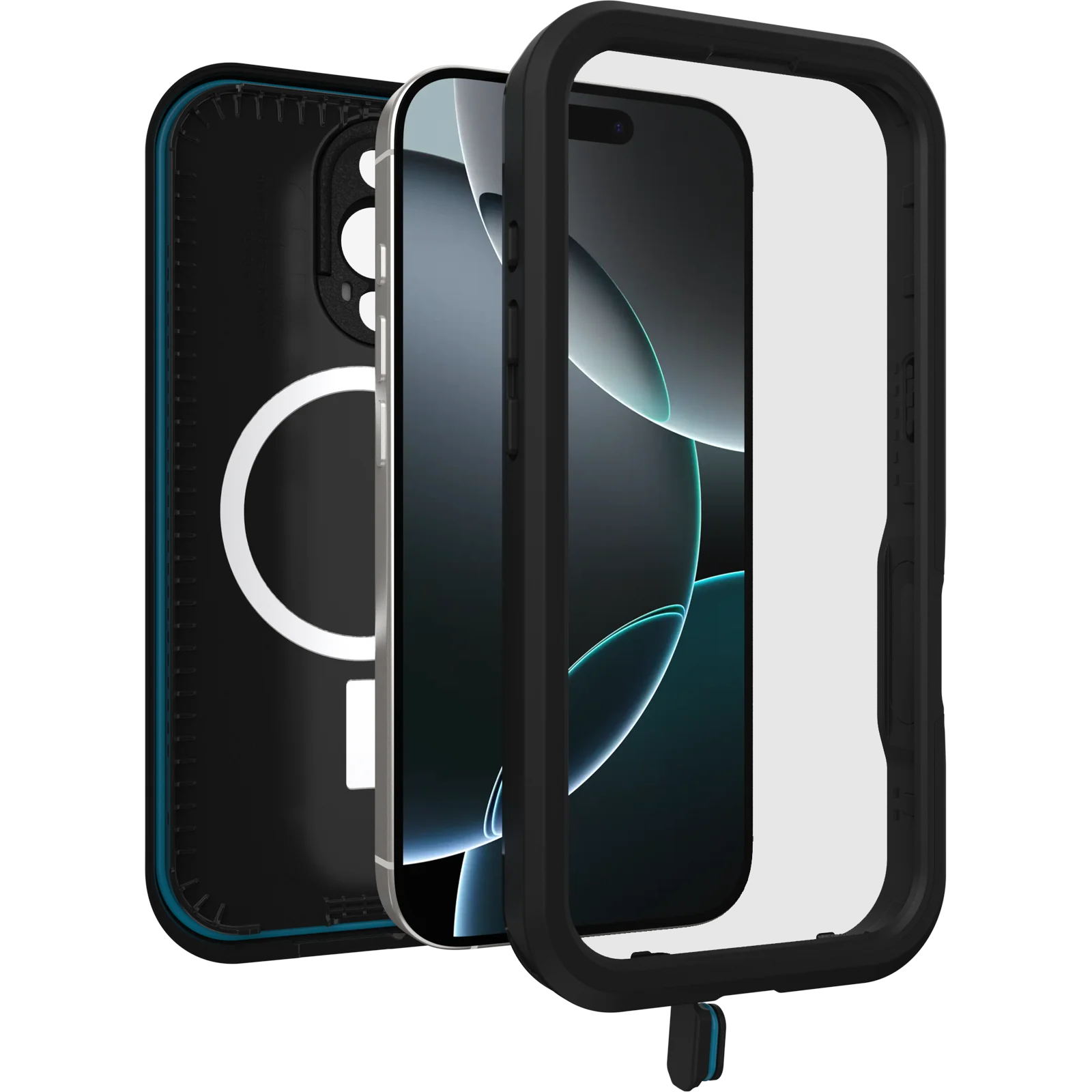 Otterbox (Lifeproof) FRE MagSafe Waterproof Case for iPhone 16 Pro Max - Black - Image 4