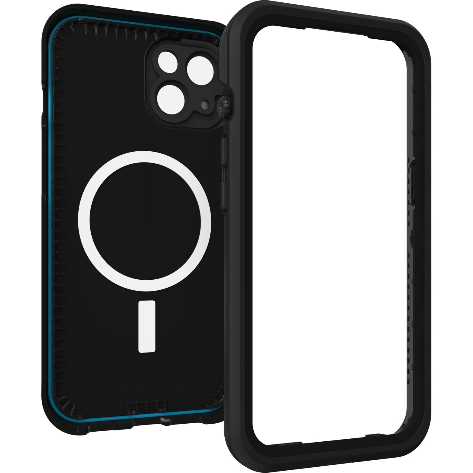 Otterbox (Lifeproof) FRE Waterproof Case & MagSafe iPhone 14 Standard 6.1 - Black - Image 3