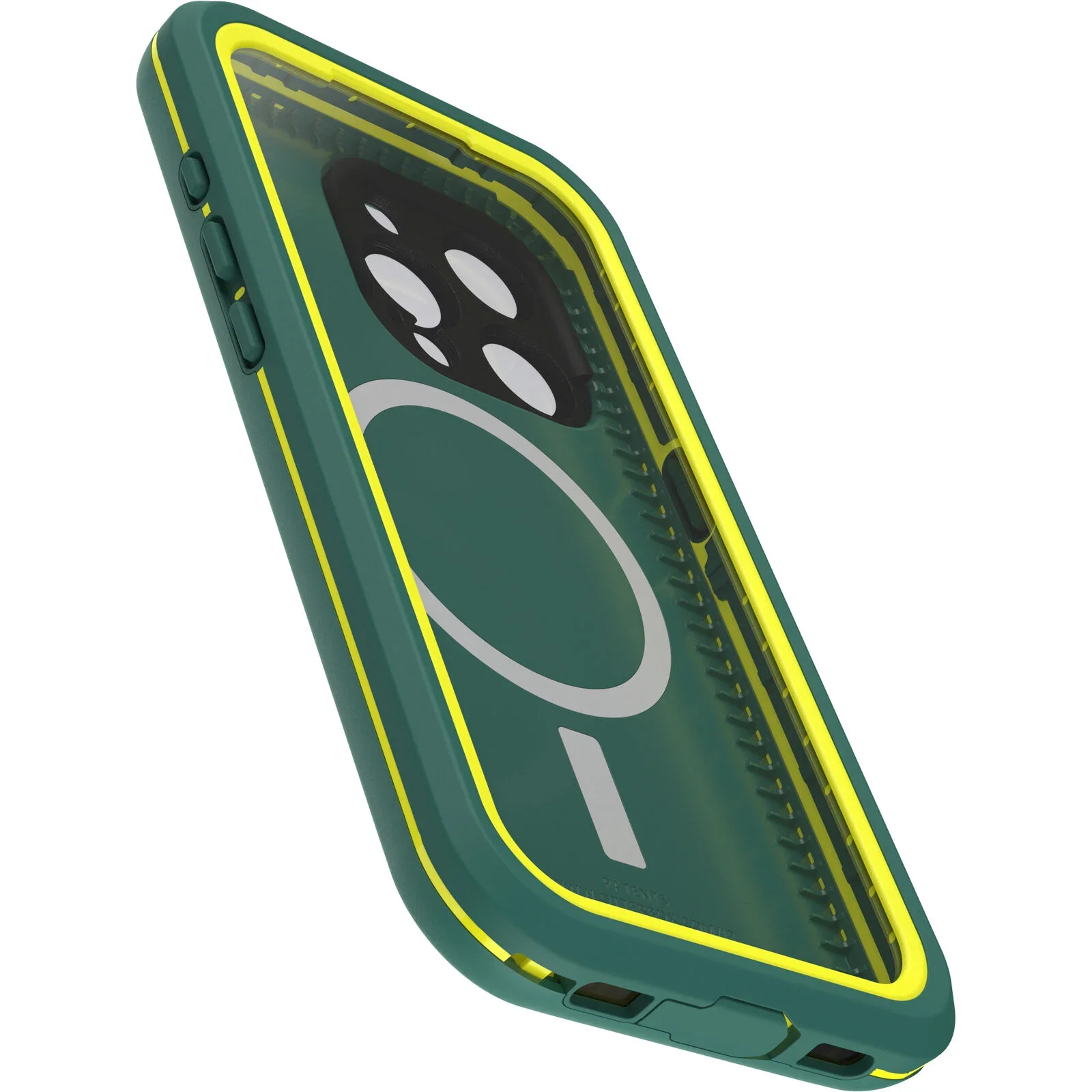 Otterbox (Lifeproof) FRE Waterproof Case & MagSafe iPhone 15 Pro 6.1 - Pine Green - Image 2