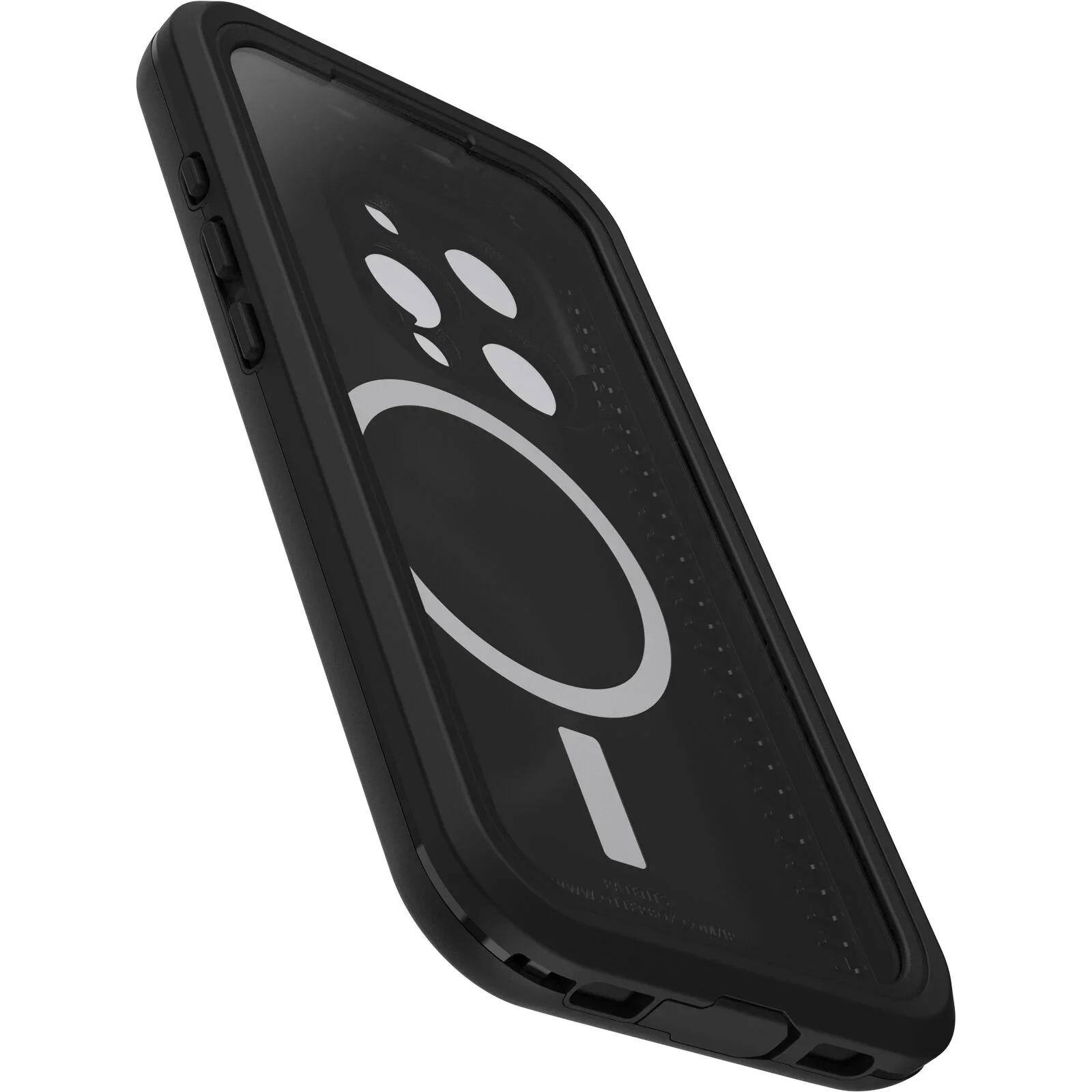 Otterbox (Lifeproof) FRE Waterproof Case & MagSafe iPhone 15 Pro Max 6.7 - Black - Image 2