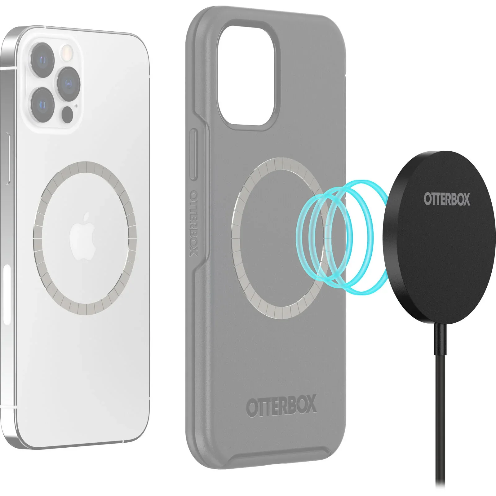 Otterbox MagSafe Charging Pad 7.5W USB-C Black - Image 2