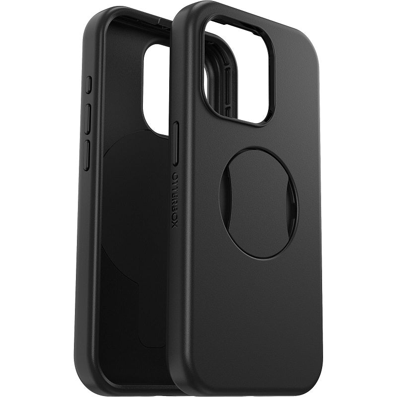 OtterBox OtterGrip Symmetry MagSafe iPhone 15 Pro 6.1 Case Black - Image 4