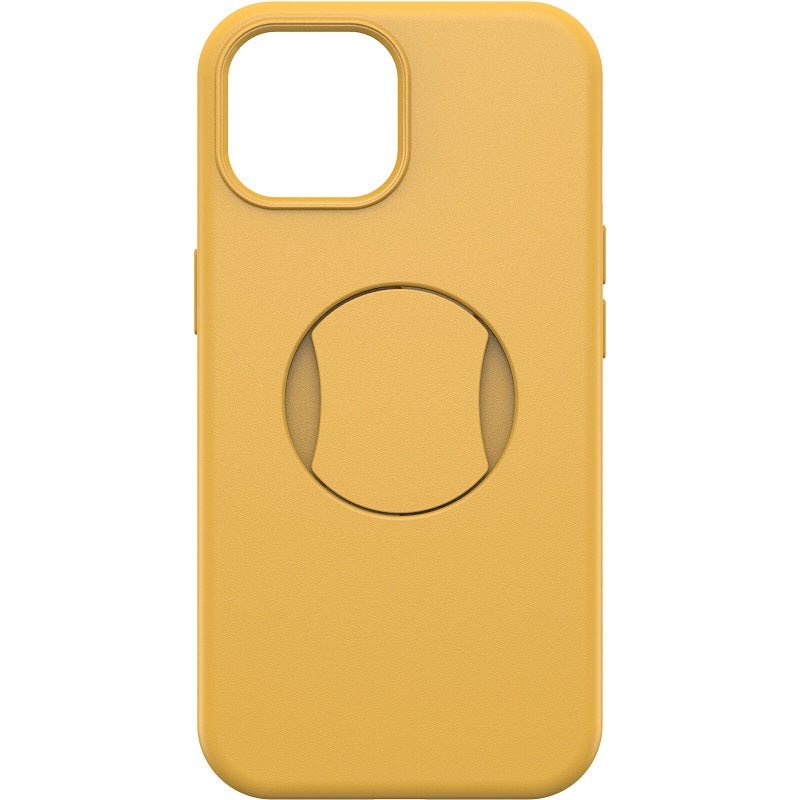 OtterBox OtterGrip Symmetry MagSafe iPhone 15 Standard 6.1 Case Aspen Gleam Yellow - Image 2