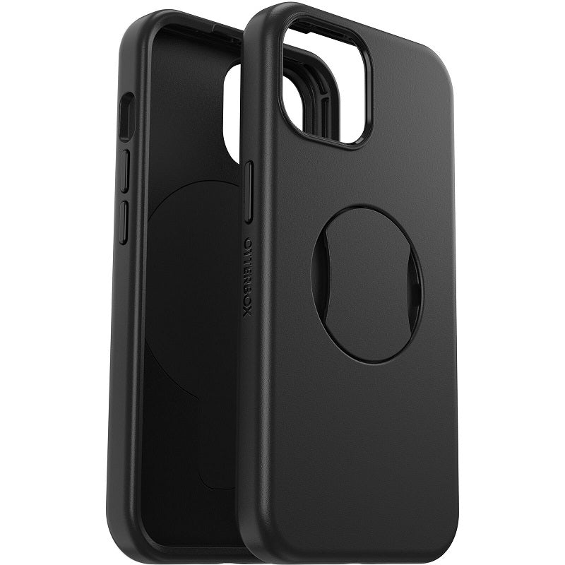 OtterBox OtterGrip Symmetry MagSafe iPhone 15 Standard 6.1 Case Black - Image 4