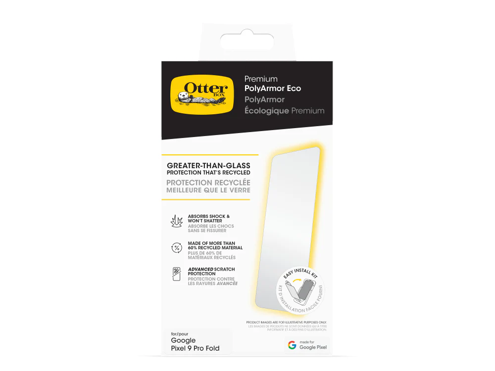 Otterbox Premium PolyArmor Eco Screen Protector for Google Pixel 9 Pro Fold - Image 2