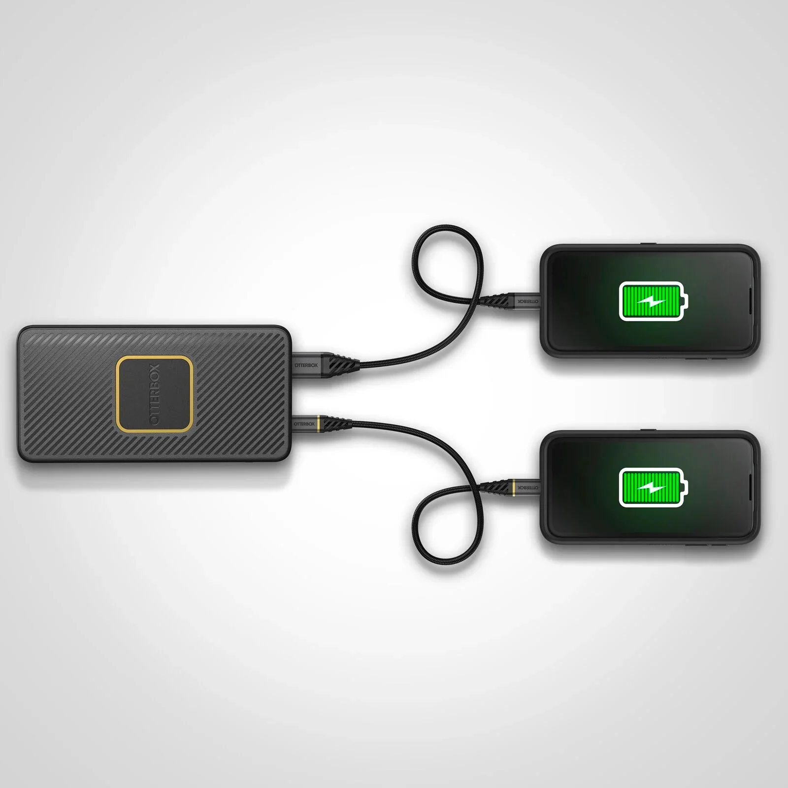 Otterbox Fast Charge Power Bank Wireless QI & USB-C & USB A 15,000 mAh Black - Image 3