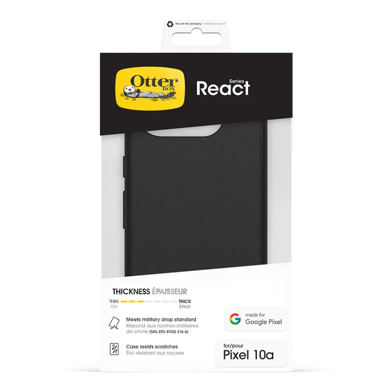 Otterbox React Case for Pixel 10a - Black - Image 5