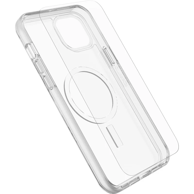 OtterBox React Case with OtterBox Glass iPhone 15 Plus 6.7 Clear - Image 3
