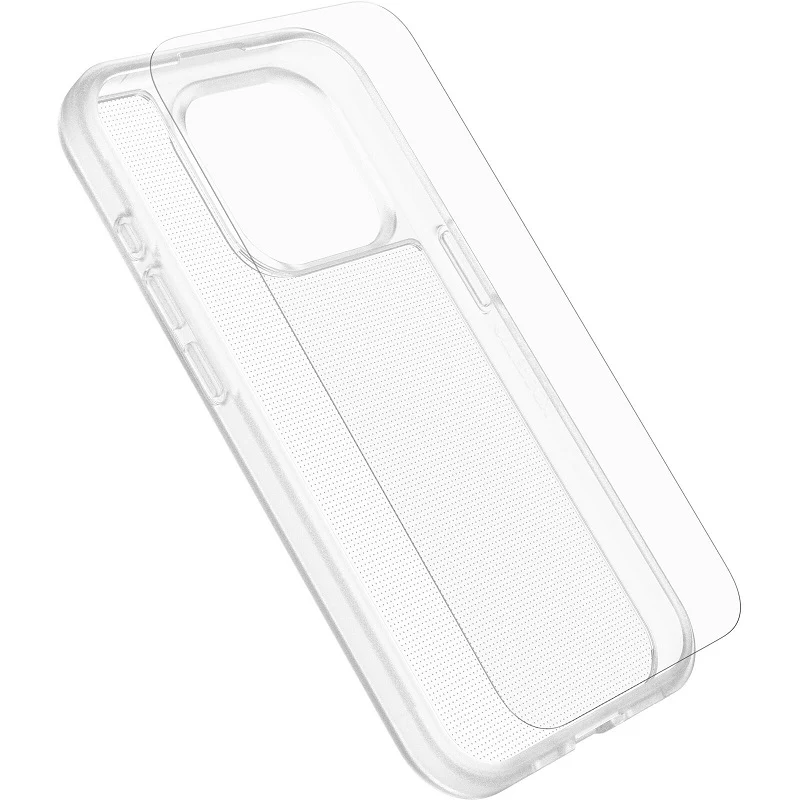 OtterBox React Case with OtterBox Glass iPhone 15 Pro 6.1 Clear - Image 3