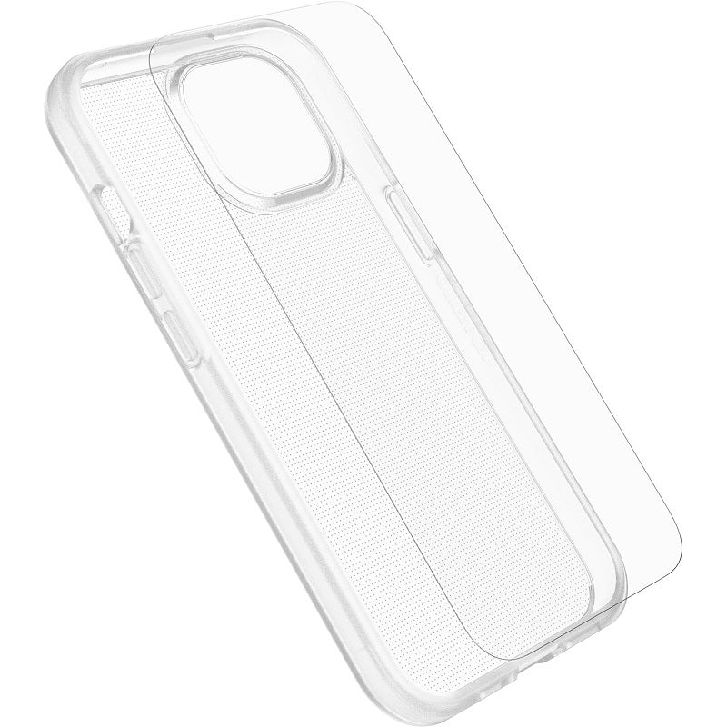 OtterBox React Case with OtterBox Glass iPhone 15 Standard 6.1 Clear - Image 3