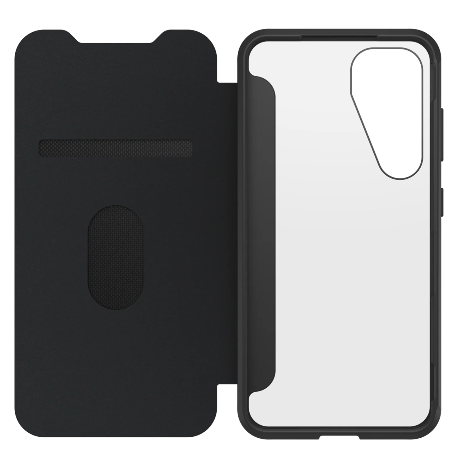 Otterbox React Folio Case Samsung S25 Plus 6.7 inch - Black / Clear - Image 4