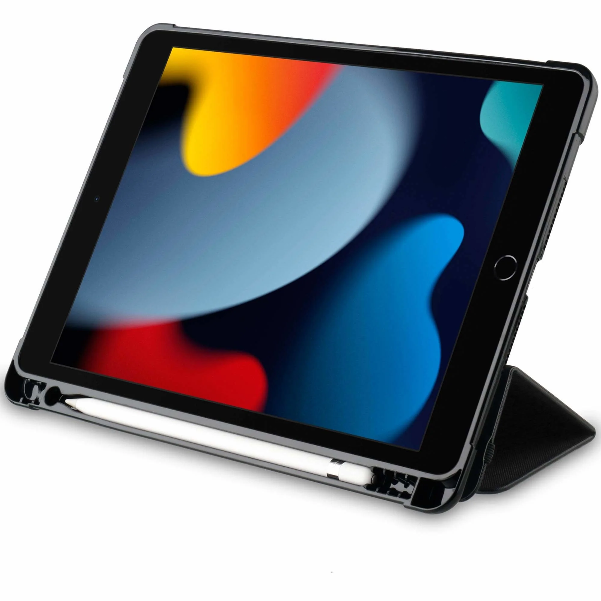 Otterbox React Slim Protective Folio Case Apple iPad 10.2 7th 8th & 9th Gen - Black - Image 3