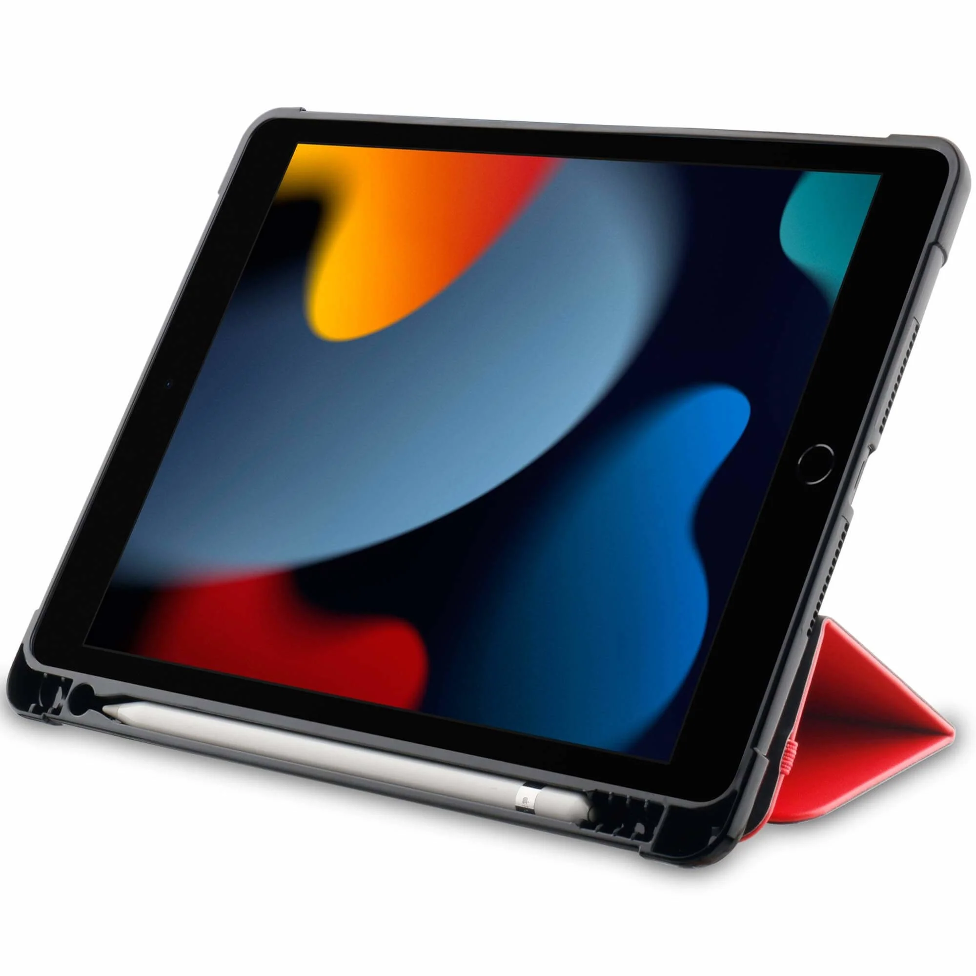 Otterbox React Slim Protective Folio Case Apple iPad 10.2 7th 8th & 9th Gen – Red - Image 3