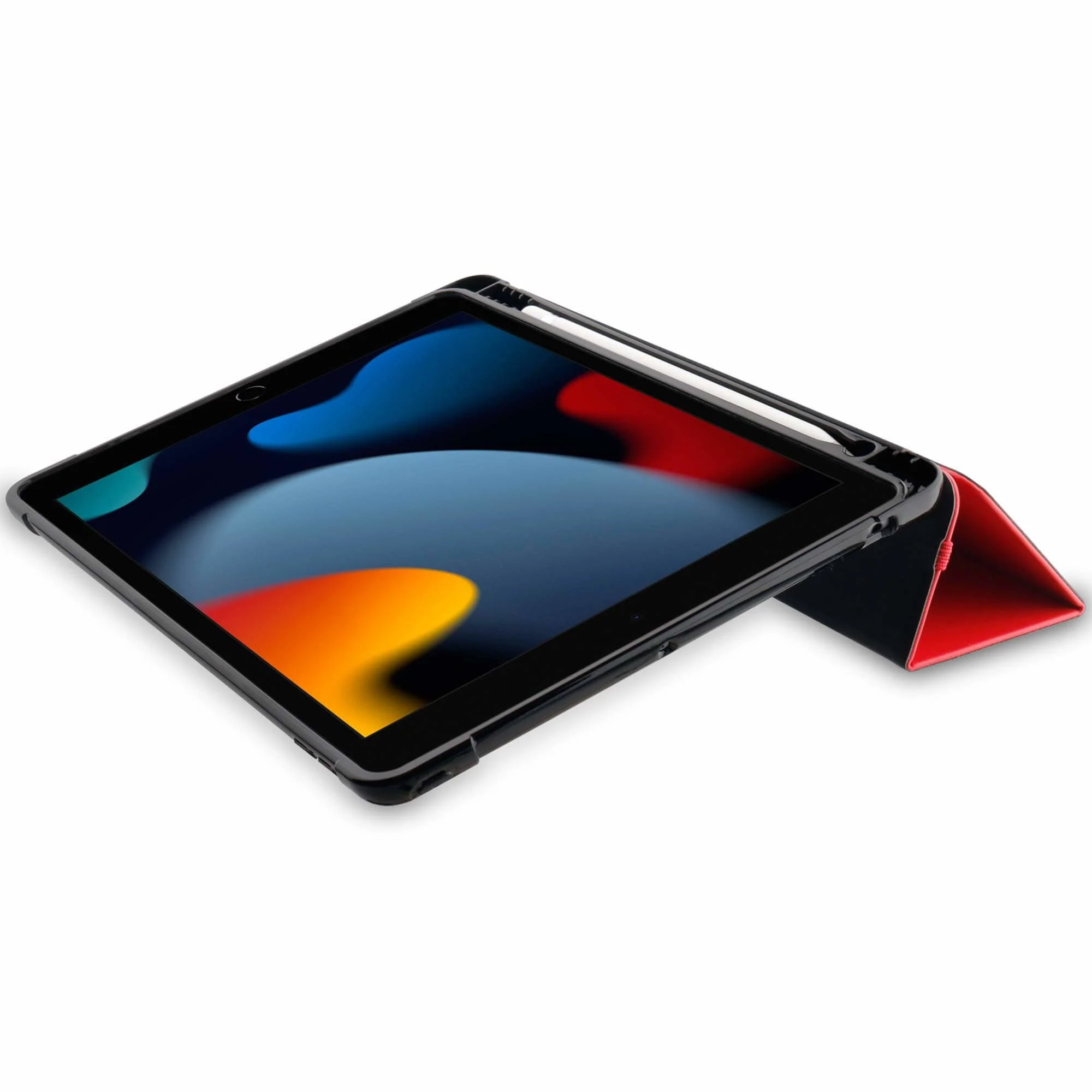 Otterbox React Slim Protective Folio Case Apple iPad 10.2 7th 8th & 9th Gen – Red - Image 4