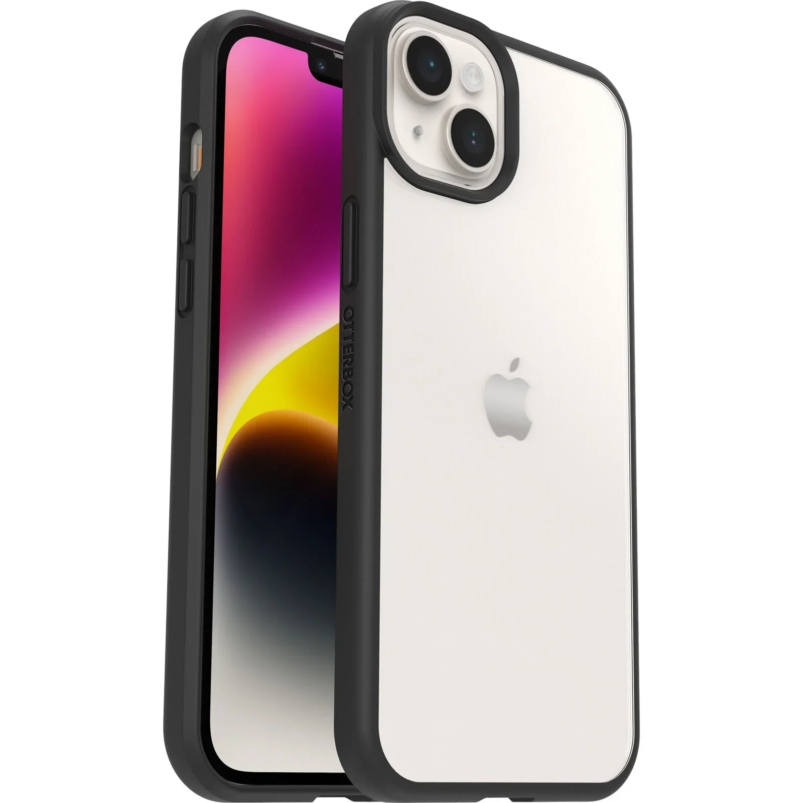 OtterBox React iPhone 14 Plus / 15 Plus 6.7 inch Clear/Black - Image 3