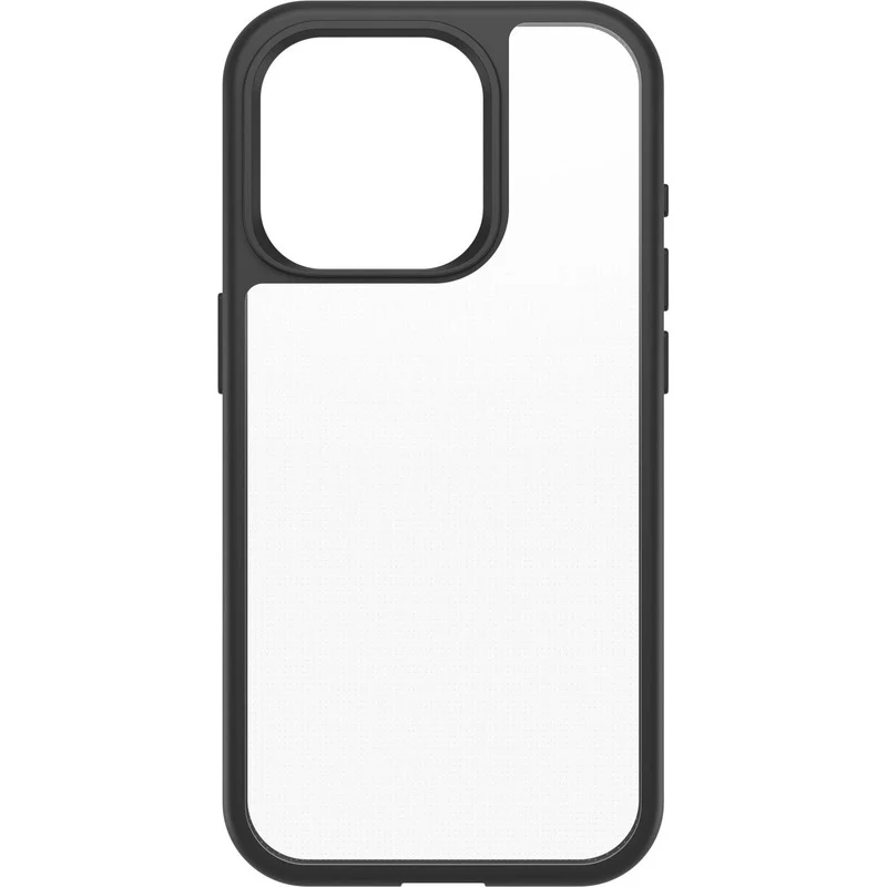 OtterBox React iPhone 15 Pro 6.1 Case Clear/Black - Image 2