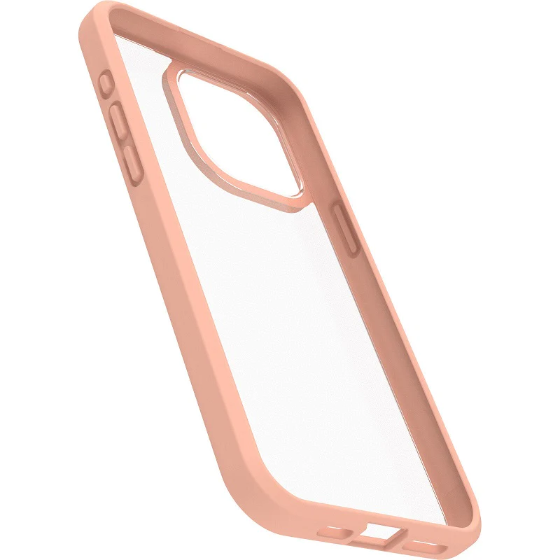 OtterBox React iPhone 15 Pro Max 6.7 Case Clear/Peach - Image 3