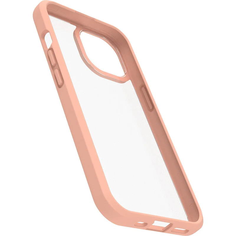 OtterBox React iPhone 15 Standard 6.1 Case Clear/Peach - Image 2
