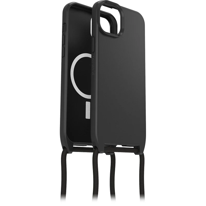 OtterBox React Necklace MagSafe iPhone 15 Plus & 14 Plus 6.7 Case Black - Image 5