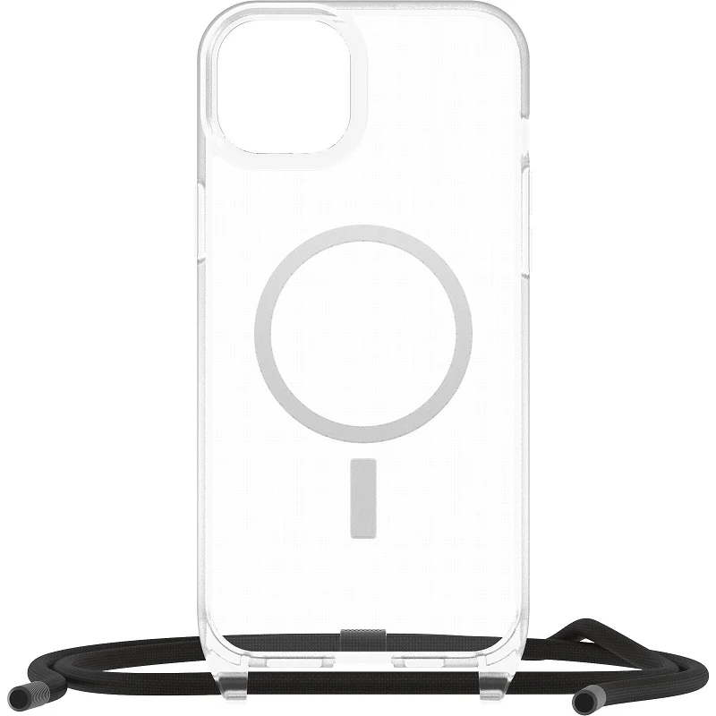 OtterBox React Necklace MagSafe iPhone 15 Plus & 14 Plus 6.7 Case Clear - Image 3