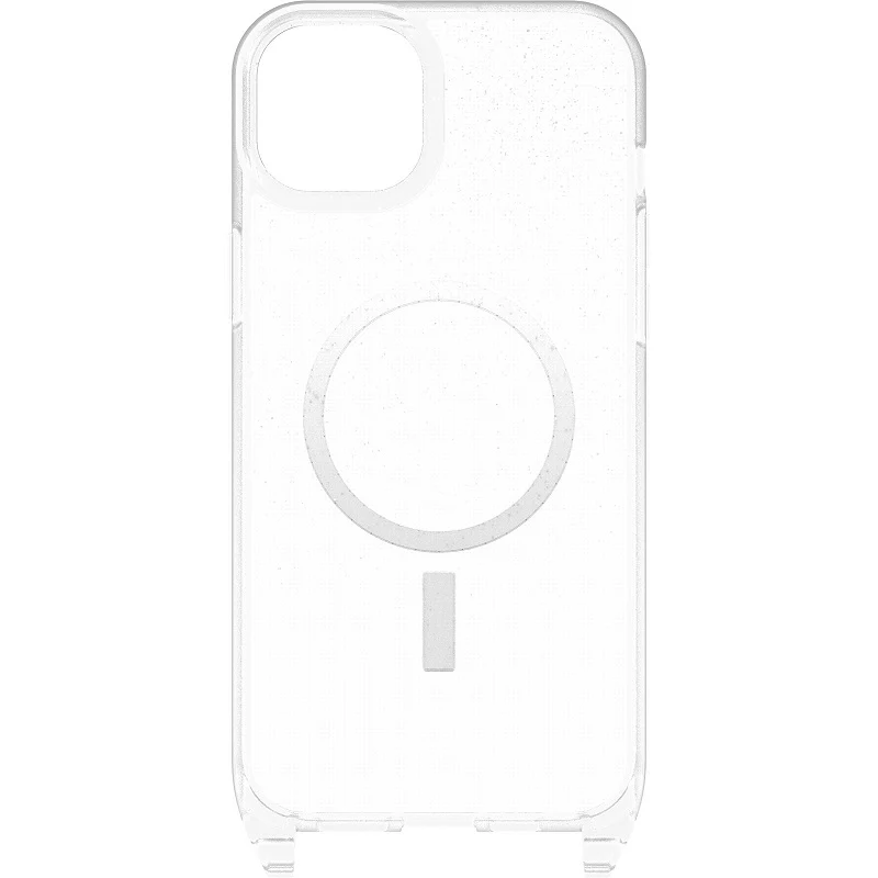 OtterBox React Necklace MagSafe iPhone 15 Plus & 14 Plus 6.7 Case Stardust Clear - Image 2