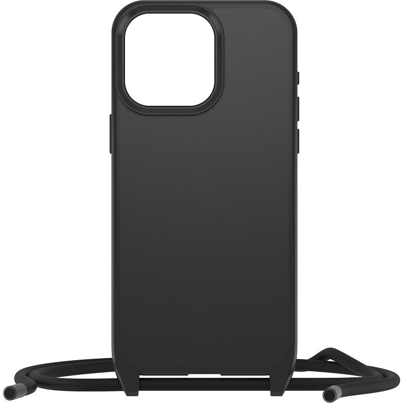 OtterBox React Necklace MagSafe iPhone 15 Pro Max 6.7 Case Black - Image 3