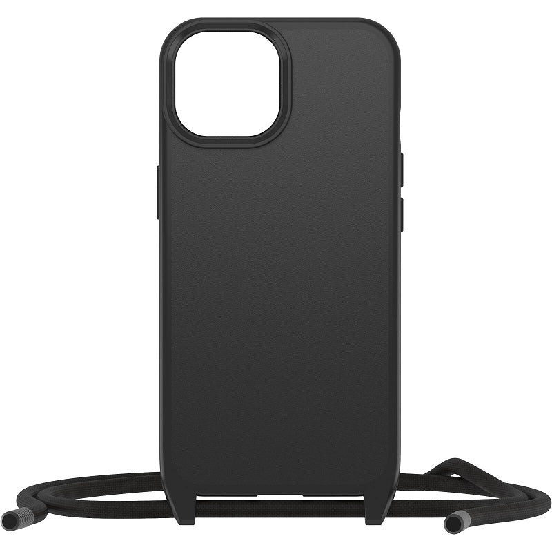 OtterBox React Necklace MagSafe iPhone 15 Standard 6.1 Case Black - Image 3