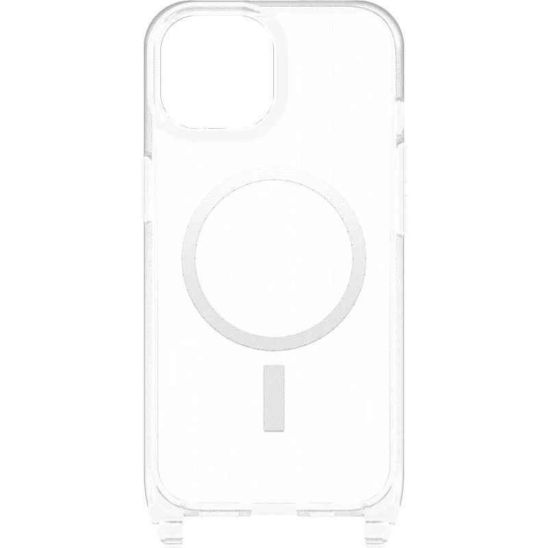 OtterBox React Necklace MagSafe iPhone 15 Standard 6.1 Case Clear - Image 2